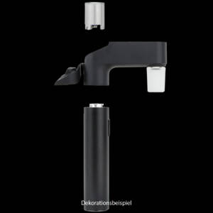 puffco pivot glass adapter + 3d chamber (adapter für rig anschluss ns10/ns14 inkl. 3d kammer)