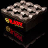 raw regal ashtray (extra schwerer metallaschenbecher mit gitter design)