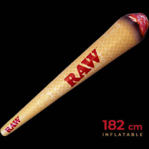 raw inflatable cone 182 cm (aufblasbarer "riesen joint")