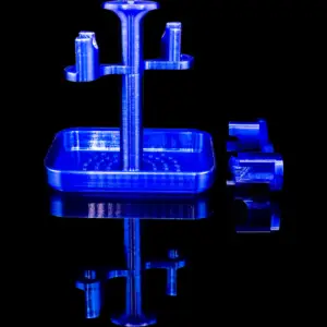 dabtory 710 dunk (slurper/banger waschanlage) trans blue/königsblau (made in germany)