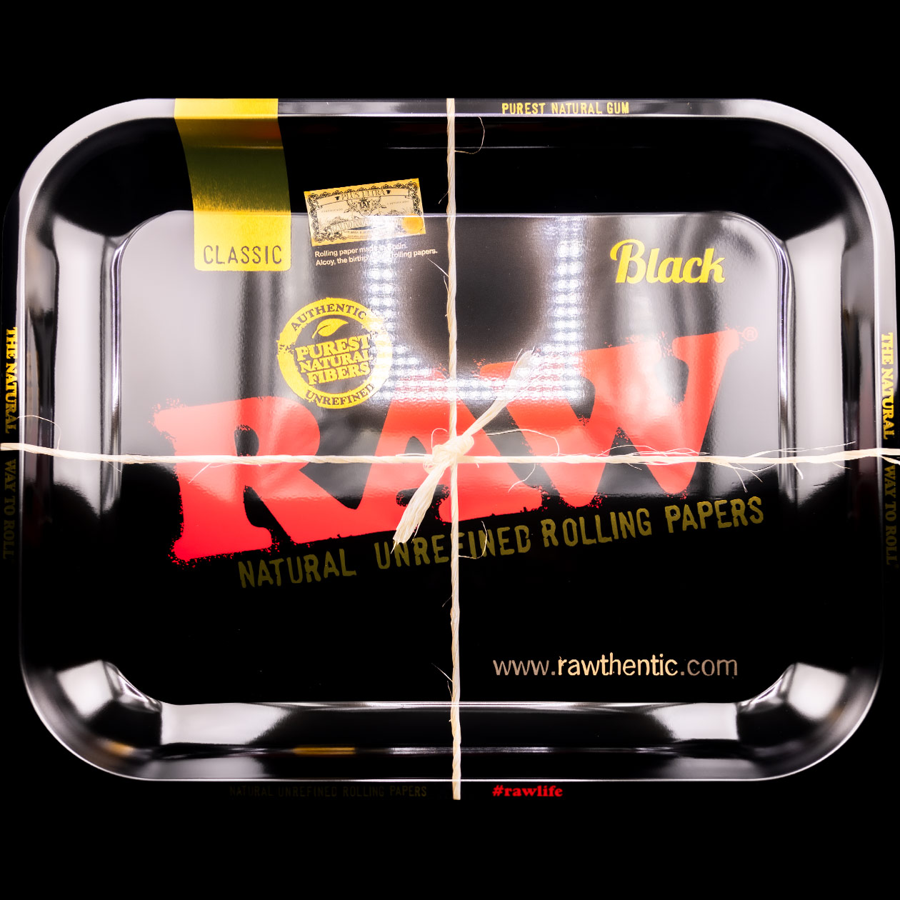 raw metal rolling tray donut size l 340 x 275 mm (kopie)
