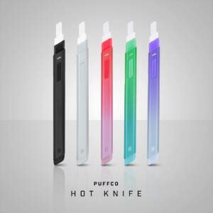 puffco hot knife gemstoned blurple electric heated loading tool