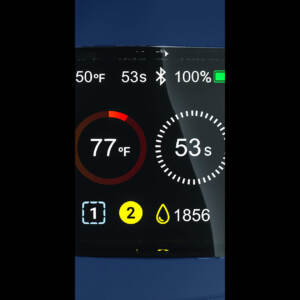 focus v carta 2 color midnight e rig kit (elektronischer verdampfer für extrakte)