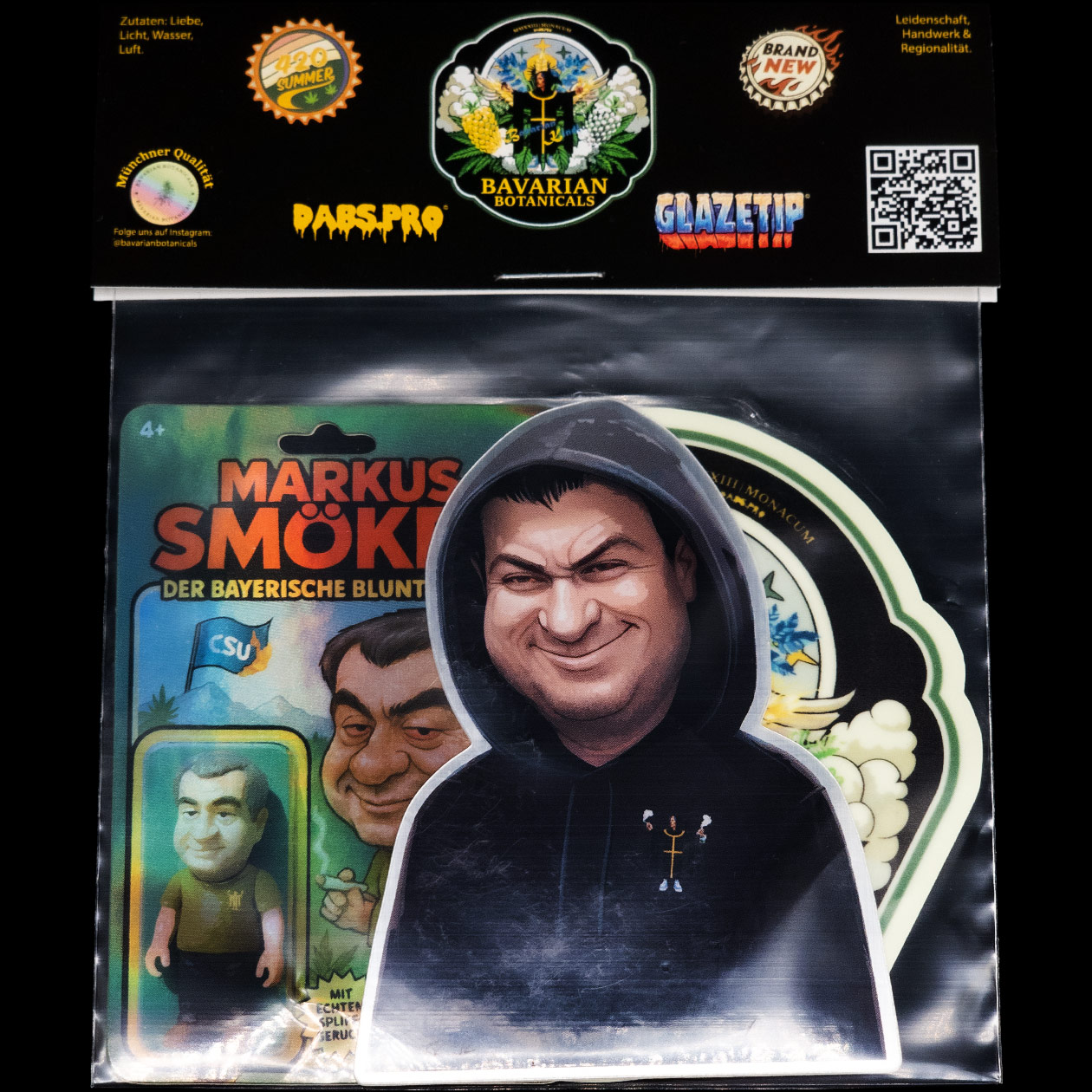 bavarian botanicals limited edition sticker pack summer 2025