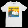 bavarian botanicals t shirt "mario ahner oida" white/weiß unisex l (small batch print)