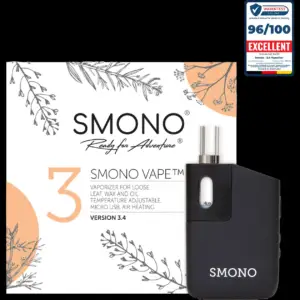 smono start v2 2025 vaporizer/verdamper für kräuter aluminium gehäuse usb c 220° c