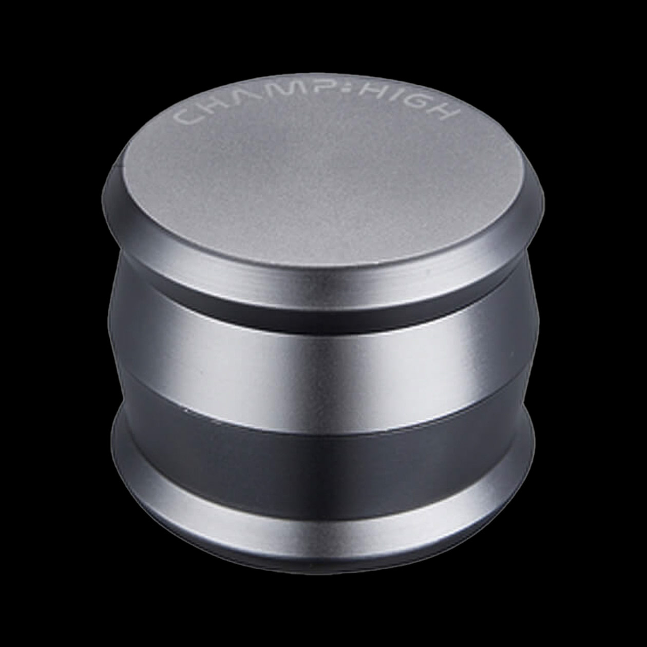 raw hammer craft aluminium grinder large rasta 4 tlg. Ø 60 mm aluminium schwarz