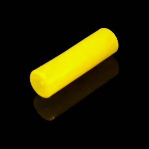 bavarian botanicals premium glastip “summer sun” 9 mm gelb/milchglas/transparent