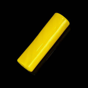 bavarian botanicals premium glastip “summer sun” 9 mm gelb/milchglas/transparent