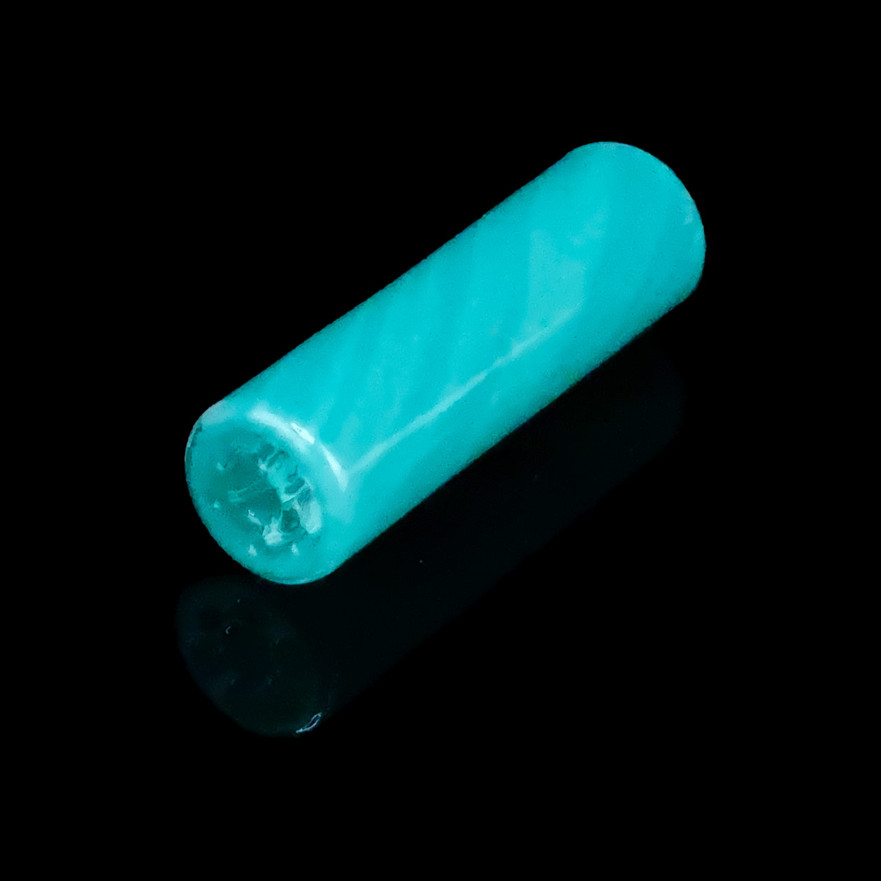 bavarian botanicals premium glastip “summer sun” 9 mm gelb/milchglas/transparent