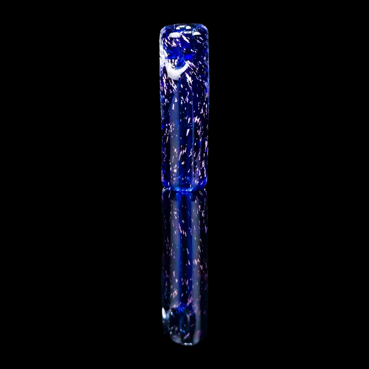 glazetip glas tip se “nightsky i” 10 x 32 mm dichromatisches borosilikatglas (handmade in germany) glazetip glas tip se “nightsky i” 10 x 32 mm dichromatisches borosilikatglas (handmade in germany)