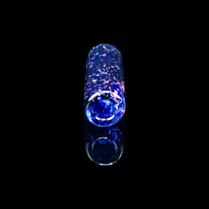glazetip glas tip se “nightsky i” 10 x 32 mm dichromatisches borosilikatglas (handmade in germany)