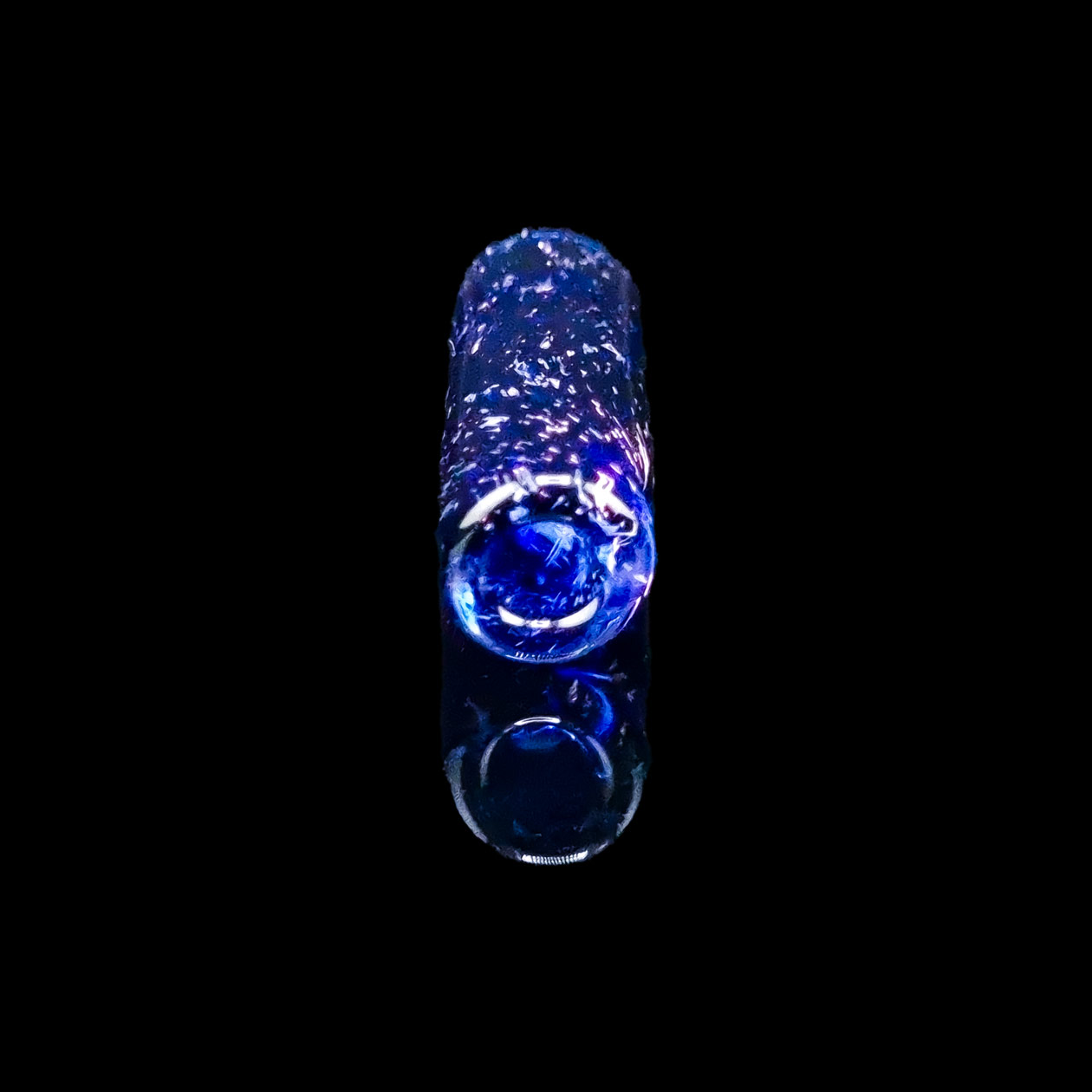 glazetip glas tip se “nightsky i” 10 x 32 mm dichromatisches borosilikatglas (handmade in germany) glazetip glas tip se “nightsky i” 10 x 32 mm dichromatisches borosilikatglas (handmade in germany)