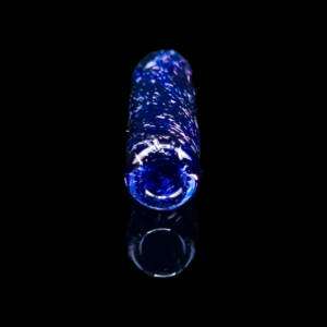 glazetip glas tip se “nightsky i” 10 x 32 mm dichromatisches borosilikatglas (handmade in germany)
