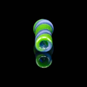 glazetip glas tip se “ice cone swirl i” 9 mm borosilikatglas (handmade in germany)
