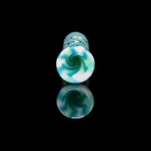 glazetip glas tip se “ice cone wigwag i” 8 mm borosilikatglas (handmade in germany)