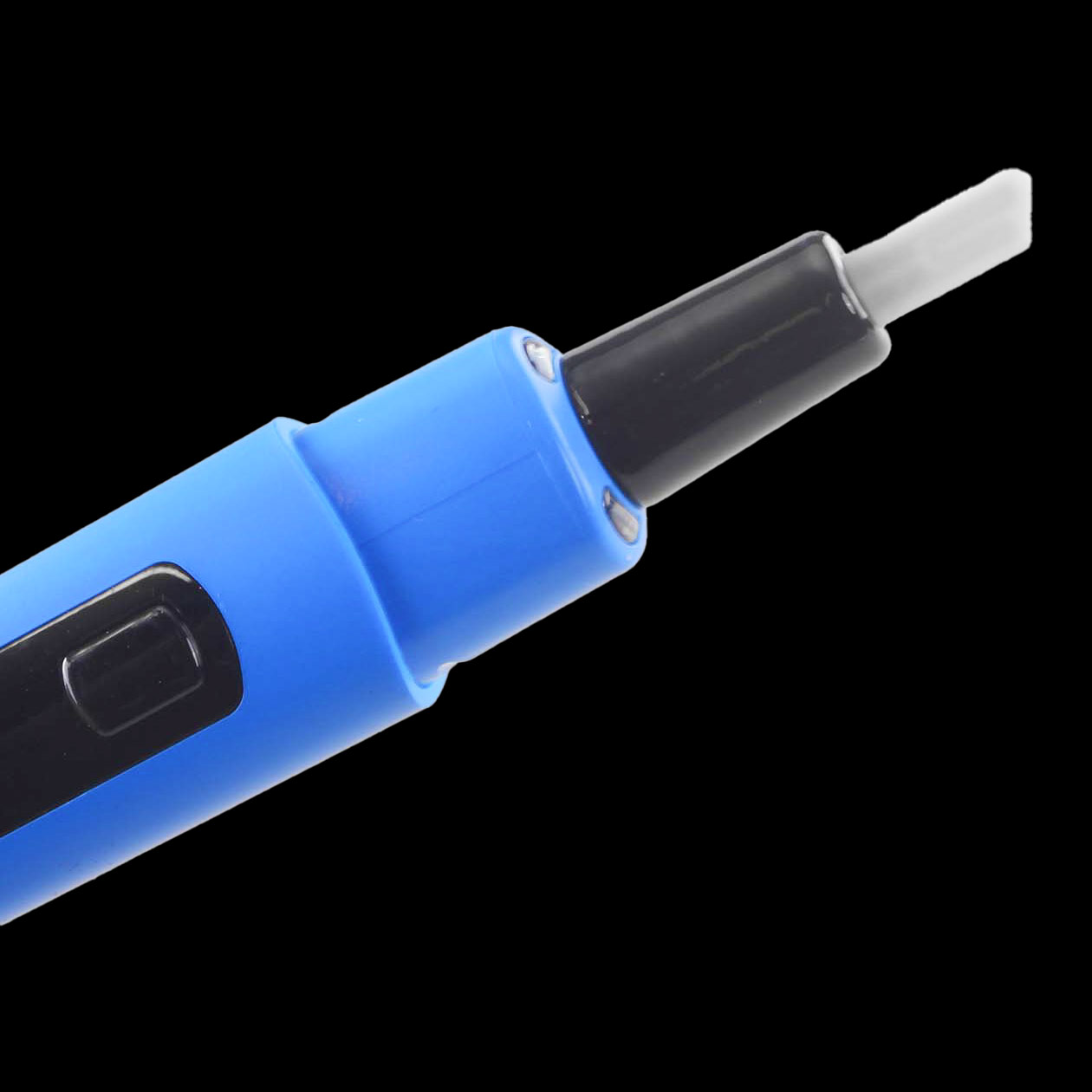 black leaf heatx hot knife blue dab tool mit thermomether (°f) led usb c wechselbare tips
