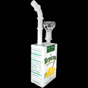 hitman glass bubbler/bong terpicana ("saftbox design" glas rig) 22 cm borosilikatglas ns14