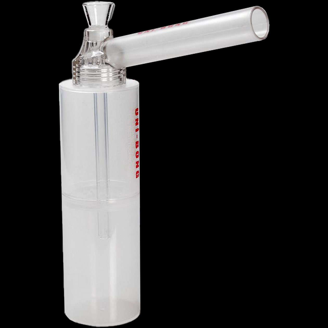 black leaf uni bong bausatz (komplett kit, 5 tlg.) 22 cm kunststoff/borosilikatglas