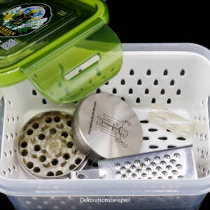 bavarian botanicals reinigungsstation/tauchbad "alpsee" 3 tlg. mit "mop dunk" & bonus