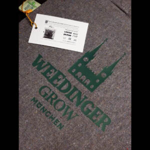 bavarian botanicals flaschltaschl "markus smökinger" grau recycled cotton/rpet limited edition