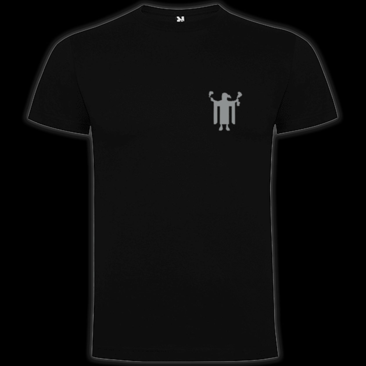 bavarian botanicals t shirt "bavarian kindl" mit stickerei schwarz/silber unisex limited edition