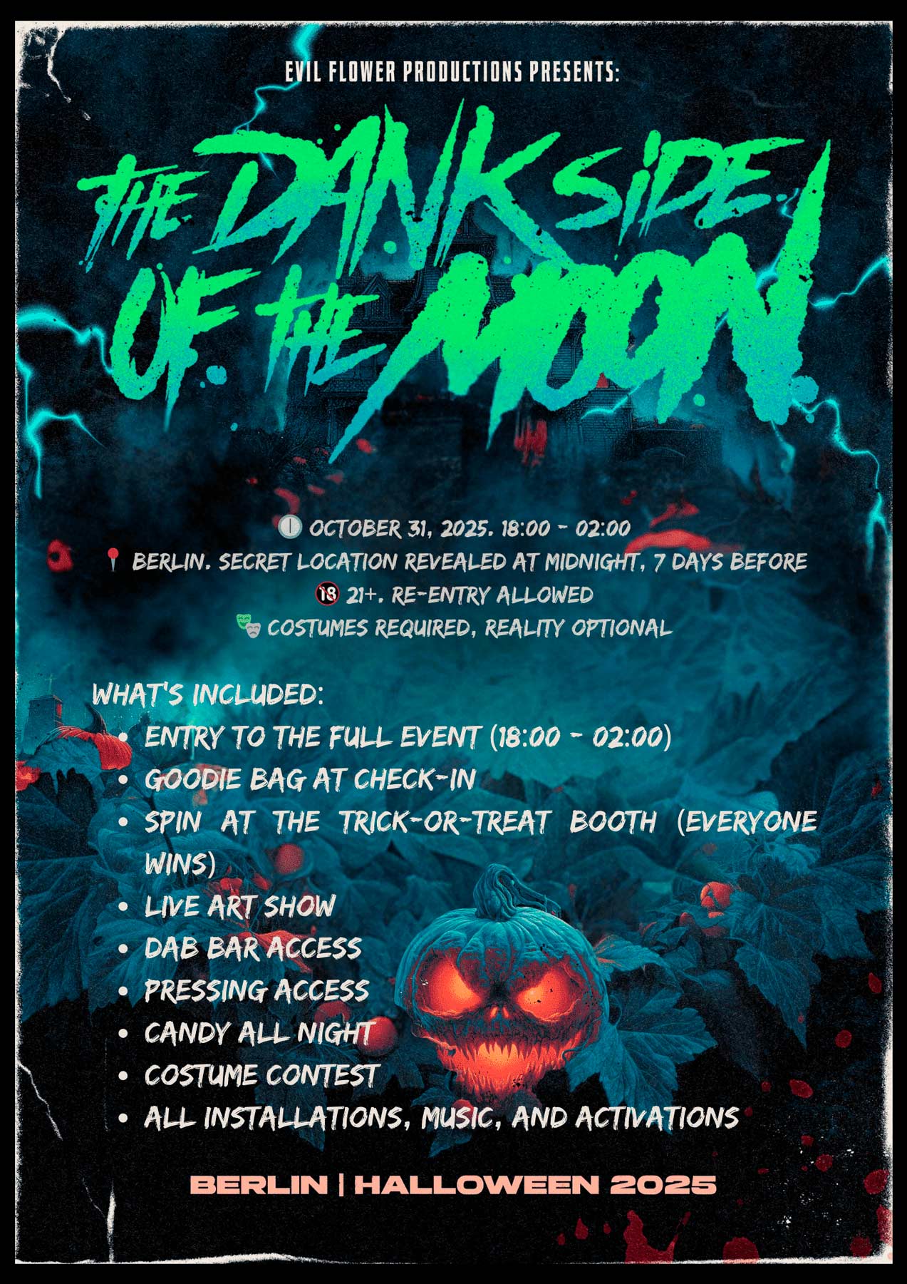 DSM Halloween 2025 Berlin Poster