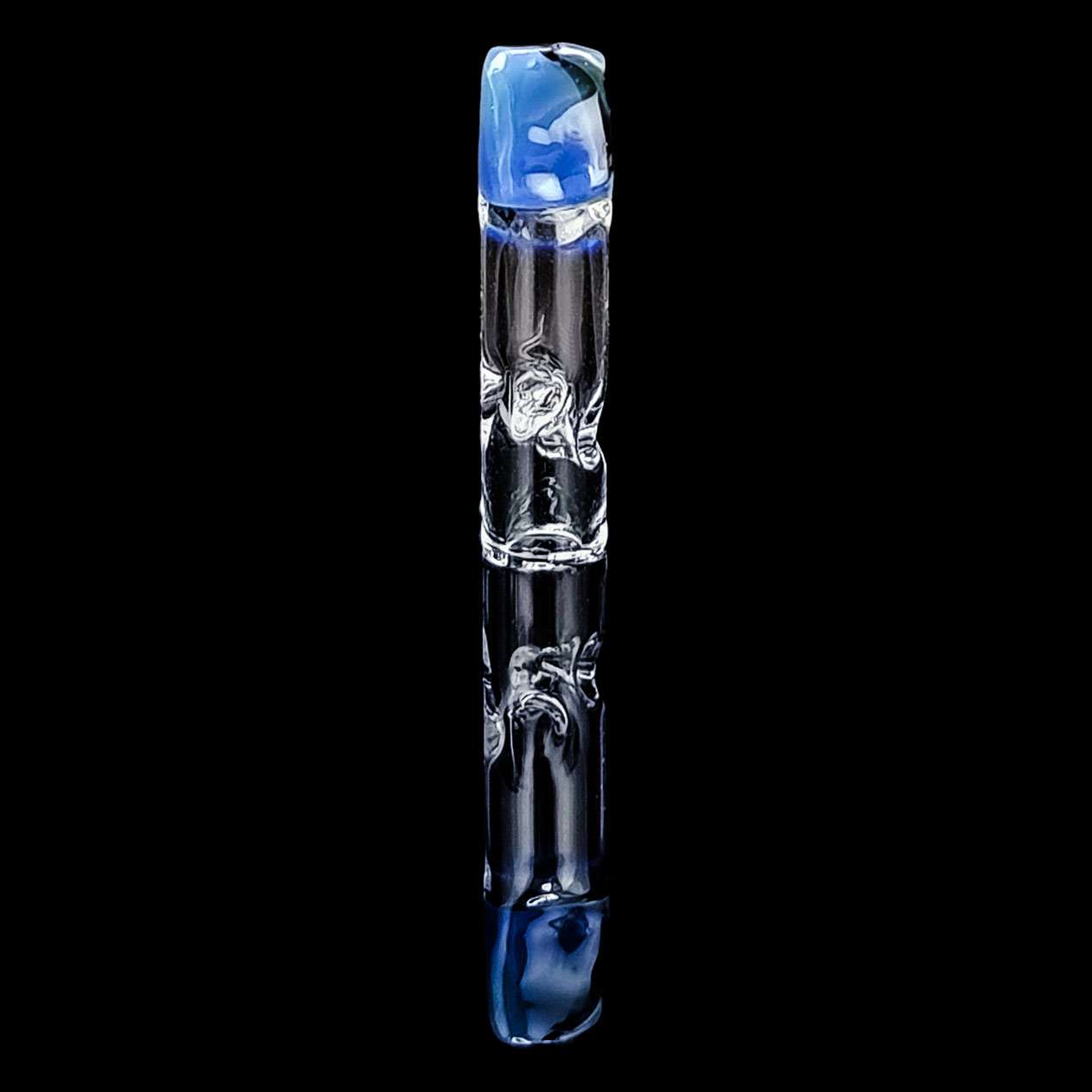 glazetip glas tip “bottleneck i” 8 mm borosilikatglas (handmade in austria) inkl. "glaskastn"