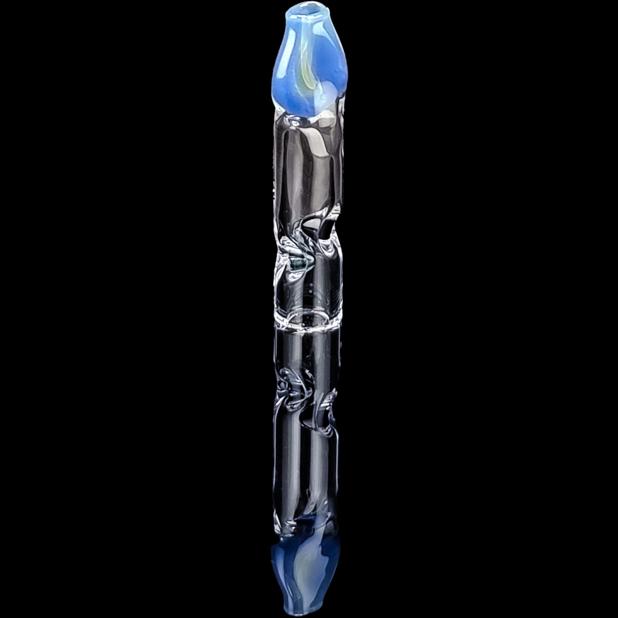 glazetip glas tip “bottleneck i” 8 mm borosilikatglas (handmade in austria) inkl. "glaskastn"