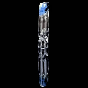 glazetip glas tip “bottleneck i” 8 mm borosilikatglas (handmade in austria) inkl. "glaskastn"