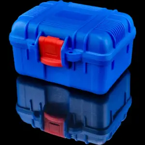 bavarian botanicals glastip case "glashüttn" blau (transport /aufbewahrungsbox)