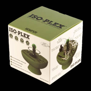 hemper iso plex™ green reinigungs & dab station grün silikon/glas