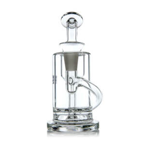 mj arsenal ursa mini dab rig clear recycle bubbler (glas rig) 13 cm borosilikatglas ns10