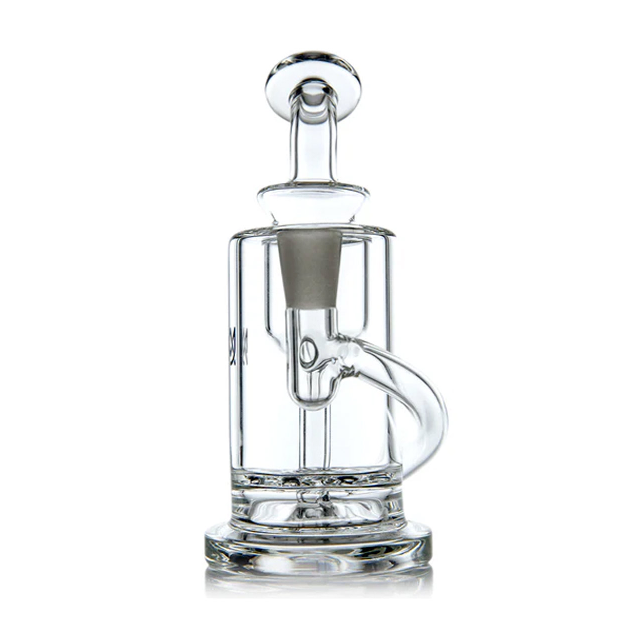 mj arsenal ursa mini dab rig clear recycle bubbler (glas rig) 13 cm borosilikatglas ns10