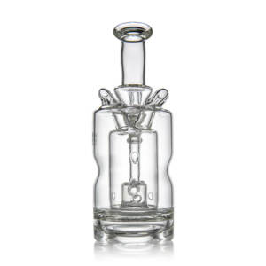 mj arsenal ursa mini dab rig clear recycle bubbler (glas rig) 13 cm borosilikatglas ns10