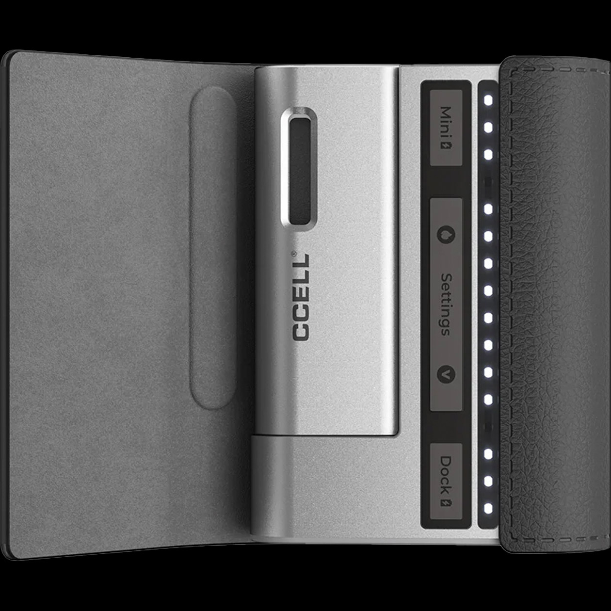 produkt 2120 ccell fino 510 thread obisidian akkutraeger akku kunstleder rosin vape kartuschen power dock ladestation ladegeraet usb c