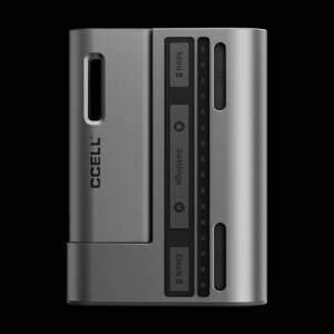 produkt 2124 ccell fino 510 thread obisidian akkutraeger akku kunstleder rosin vape kartuschen power dock ladestation ladegeraet usb c