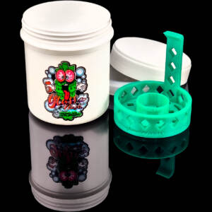 produkt 2153 mr greenlove chamber wash 3 0 puffco peak pro bowl wasch behaelter aufbewahrung reinigung container cleaner white petrol