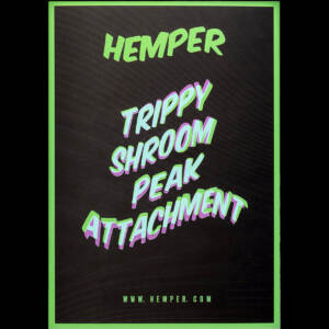 hemper trippy shroom puffco peak/peak pro glass top wasserfilter borosilikatglas