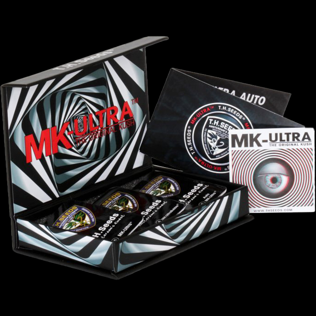 t.h.seeds™ mk ultra™ mind control box set limited edition (3 x 5 stück cannabissamen)