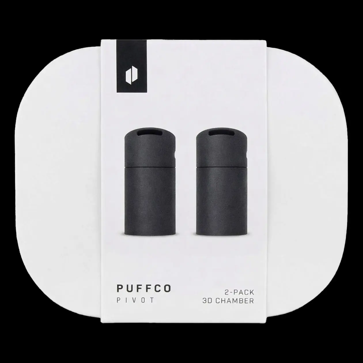 puffco pivot 3d chamber onyx 2 pack (2er set 3d heizkammer passend zu puffco pivot)