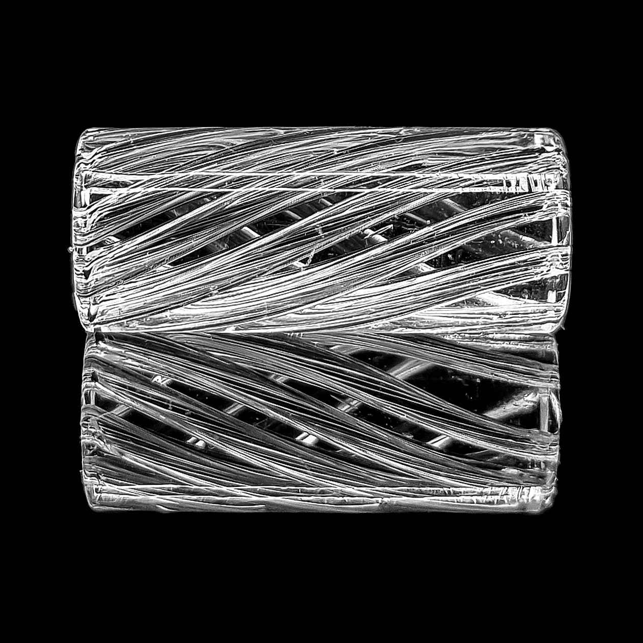 bavarian botanicals premium glastip "neuner" 9 mm transparent/klar