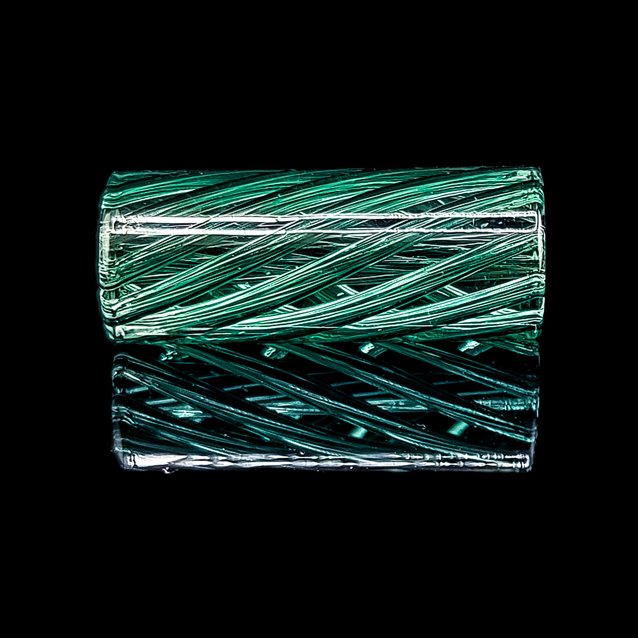 bavarian botanicals premium glastip "doinksea" 12 mm meergrün