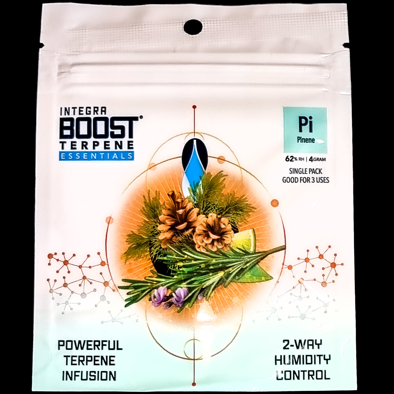 integra boost terpene essentials humulene 62 % rh 4 g humidity control pack (feuchtigkeitsregler)