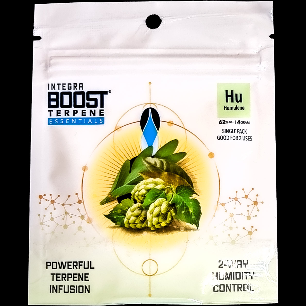integra boost terpene essentials humulene 62 % rh 4 g humidity control pack (feuchtigkeitsregler)