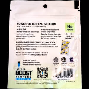 integra boost terpene essentials humulene 62 % rh 4 g humidity control pack (feuchtigkeitsregler)