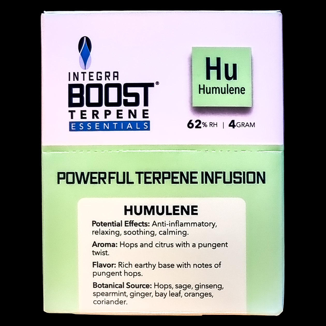 integra boost terpene essentials humulene 62 % rh 4 g humidity control pack (feuchtigkeitsregler)