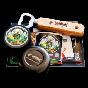 bavarian botanicals premium glastip "christel" 8 mm limited edition "drop seedbombs"