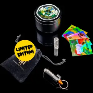 bavarian botanicals premium glastip "christel" 8 mm limited edition "drop seedbombs"