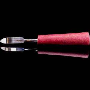 dabs.pro "parda short" dabbing tool edelstahl/padouk holz 11 cm (handmade in germany)